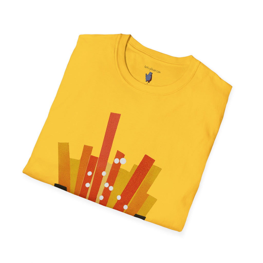 French Fry Fries Graphic Art Tee - 100% Cotton T-Shirt
