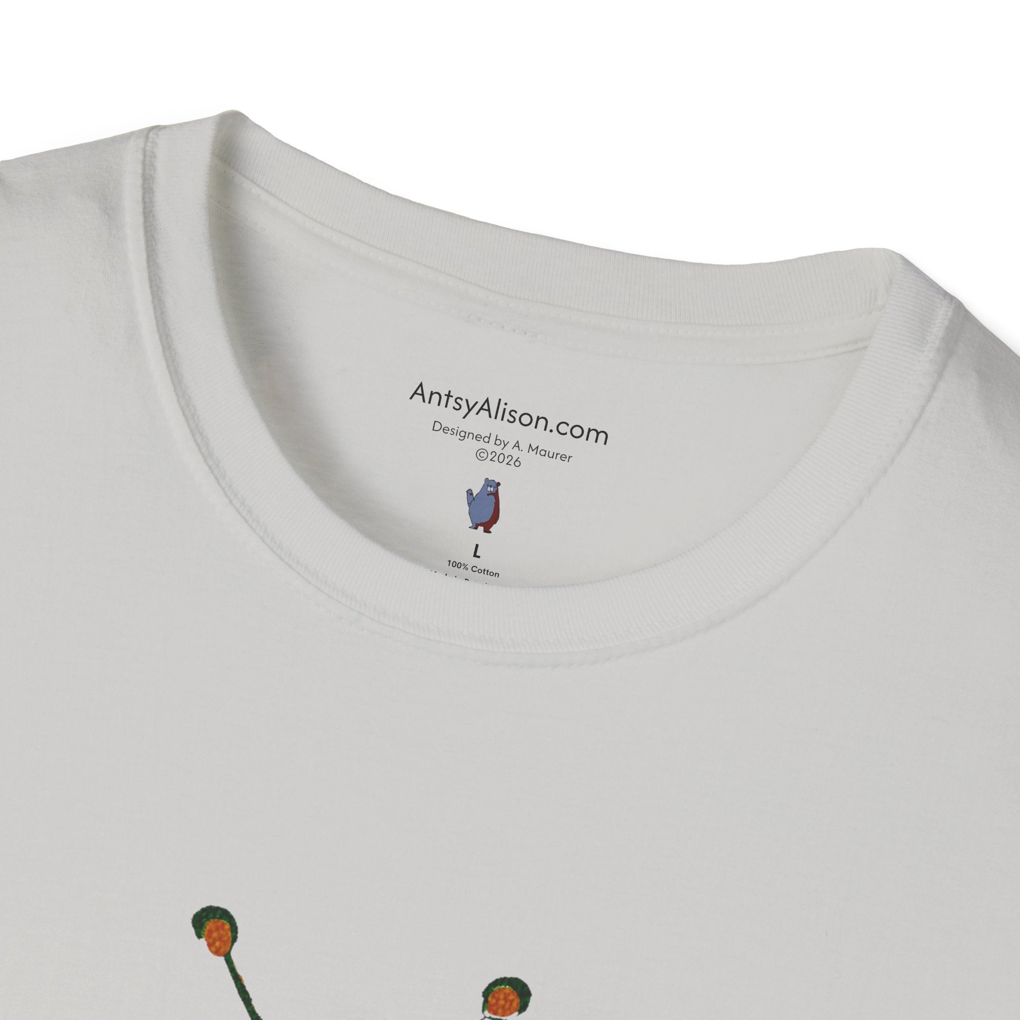 Midwest Modern Green Beetle - Unisex Softstyle T-Shirt