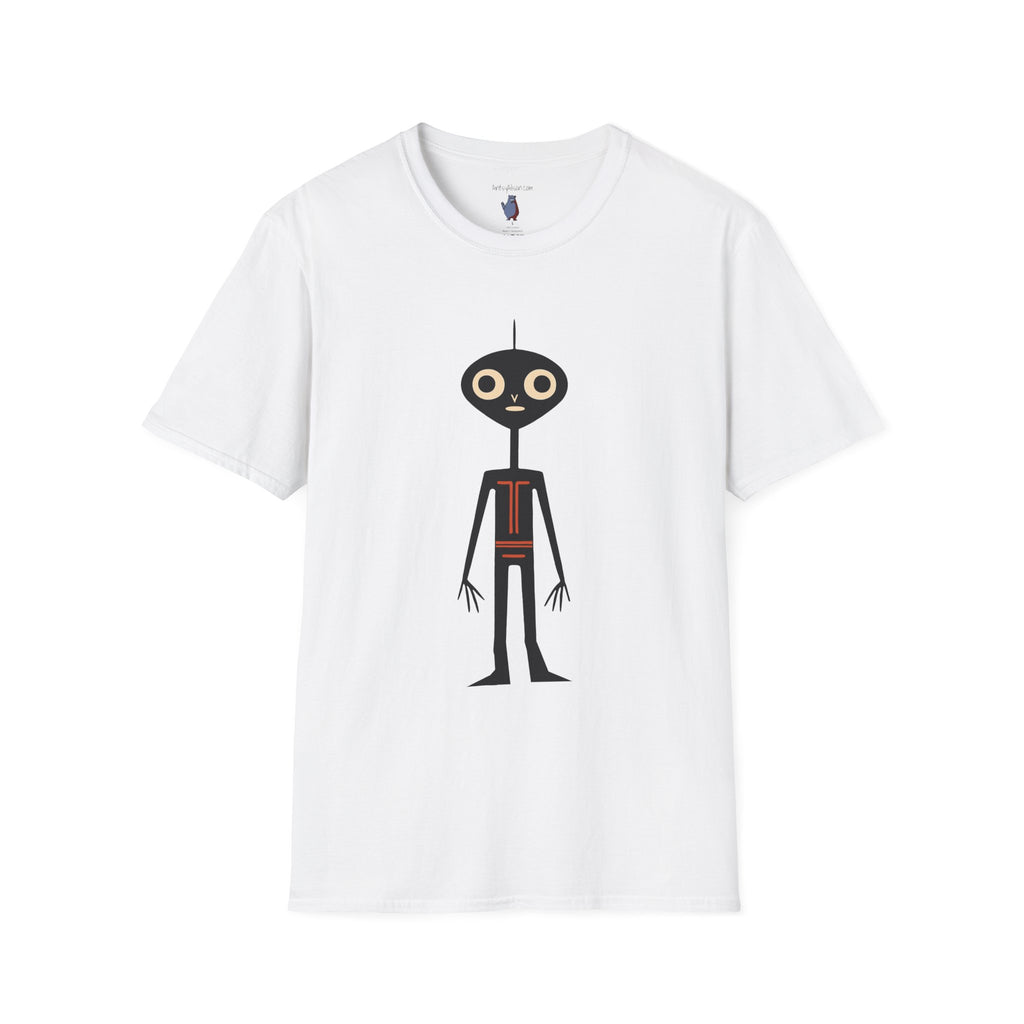 Midwest Modern UAP Alien Number One Graphic Art Tee - 100% Cotton T-Shirt