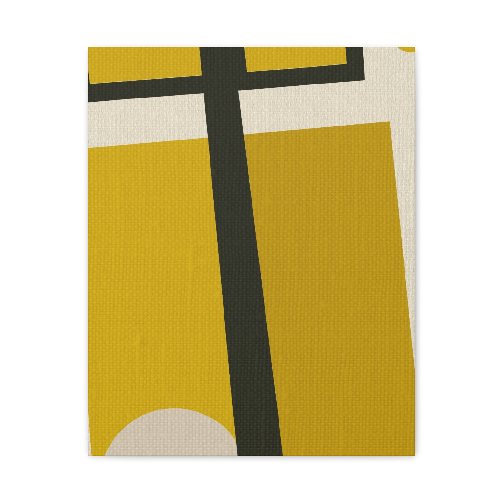 Midwest Modern Abstract Retro Game Sports Board #5 - Matte Canvas, Stretched, 1.25"