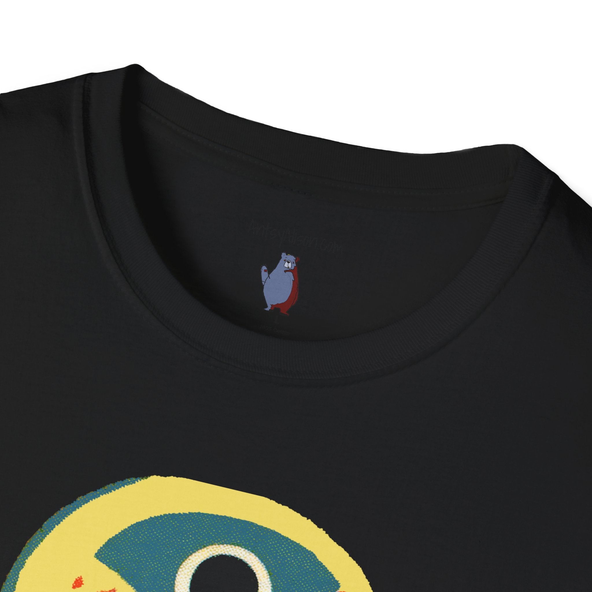 Retro BlueBird Graphic Art Tee - 100% Cotton T-Shirt