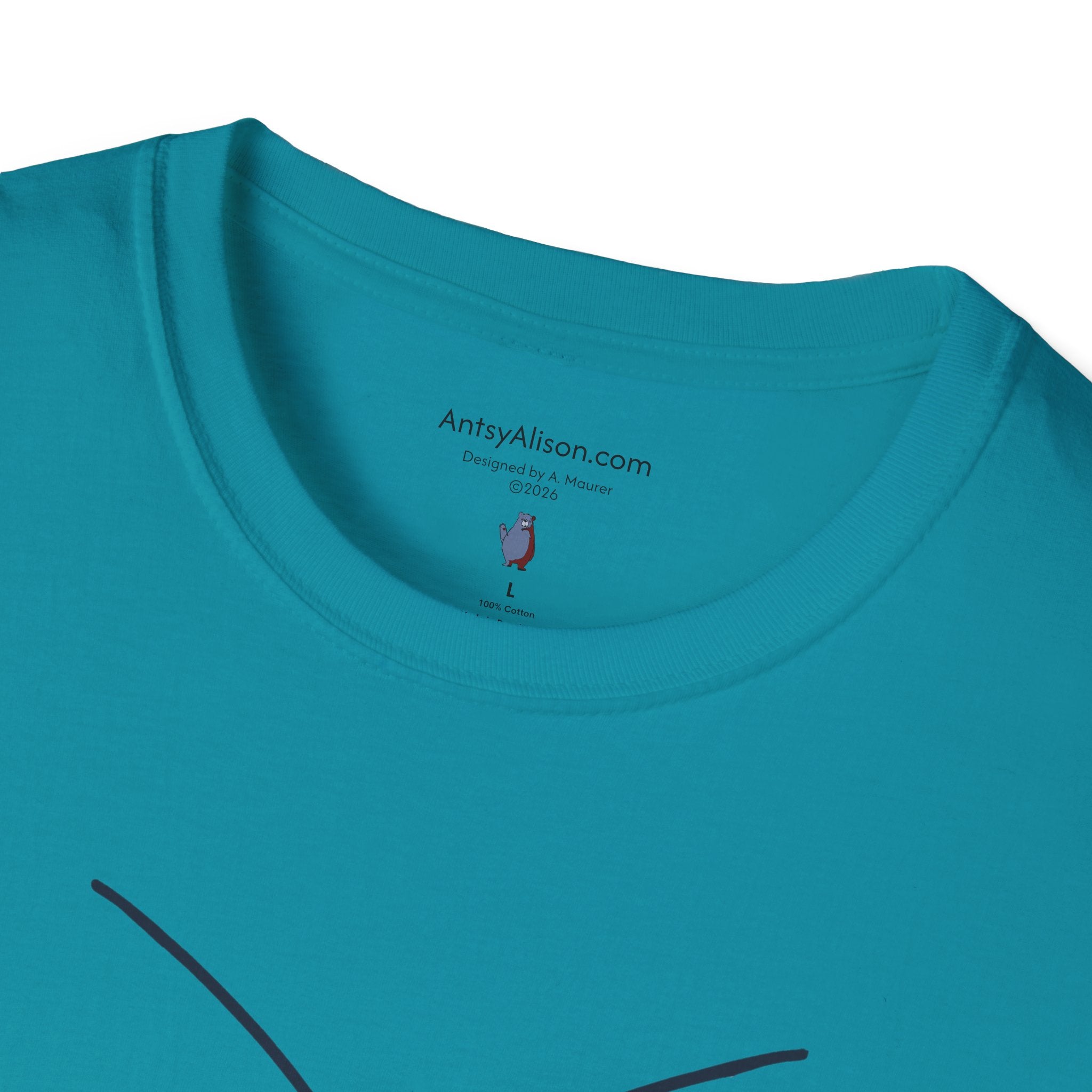 Midwest Modern Big Ol' Beetle - Unisex Softstyle T-Shirt