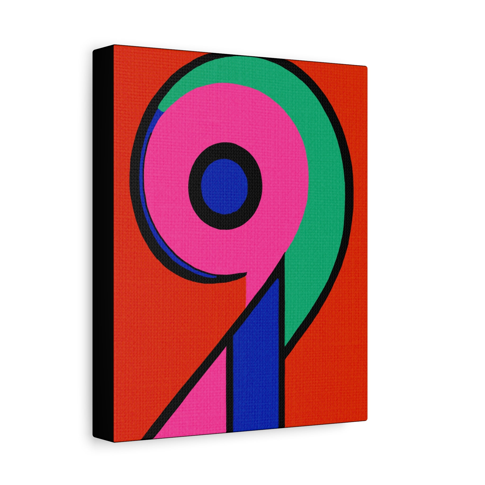 The Number Nine - Matte Canvas, Stretched, 1.25"