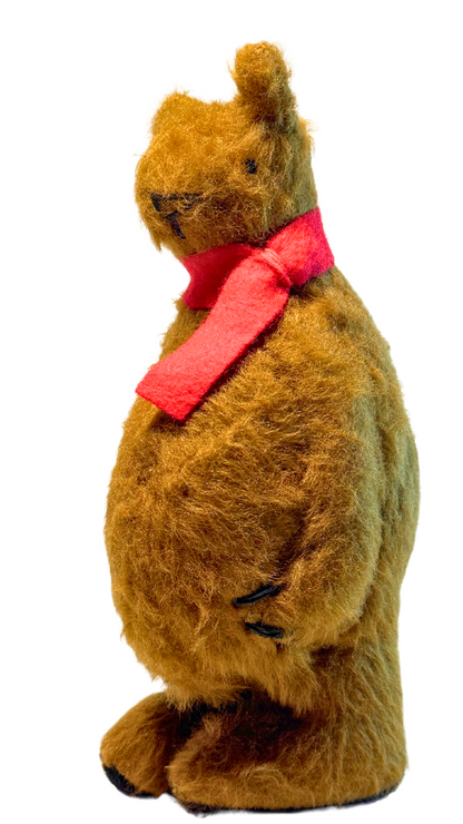 One of a Kind Fuzzy Standing Plush Art Bear