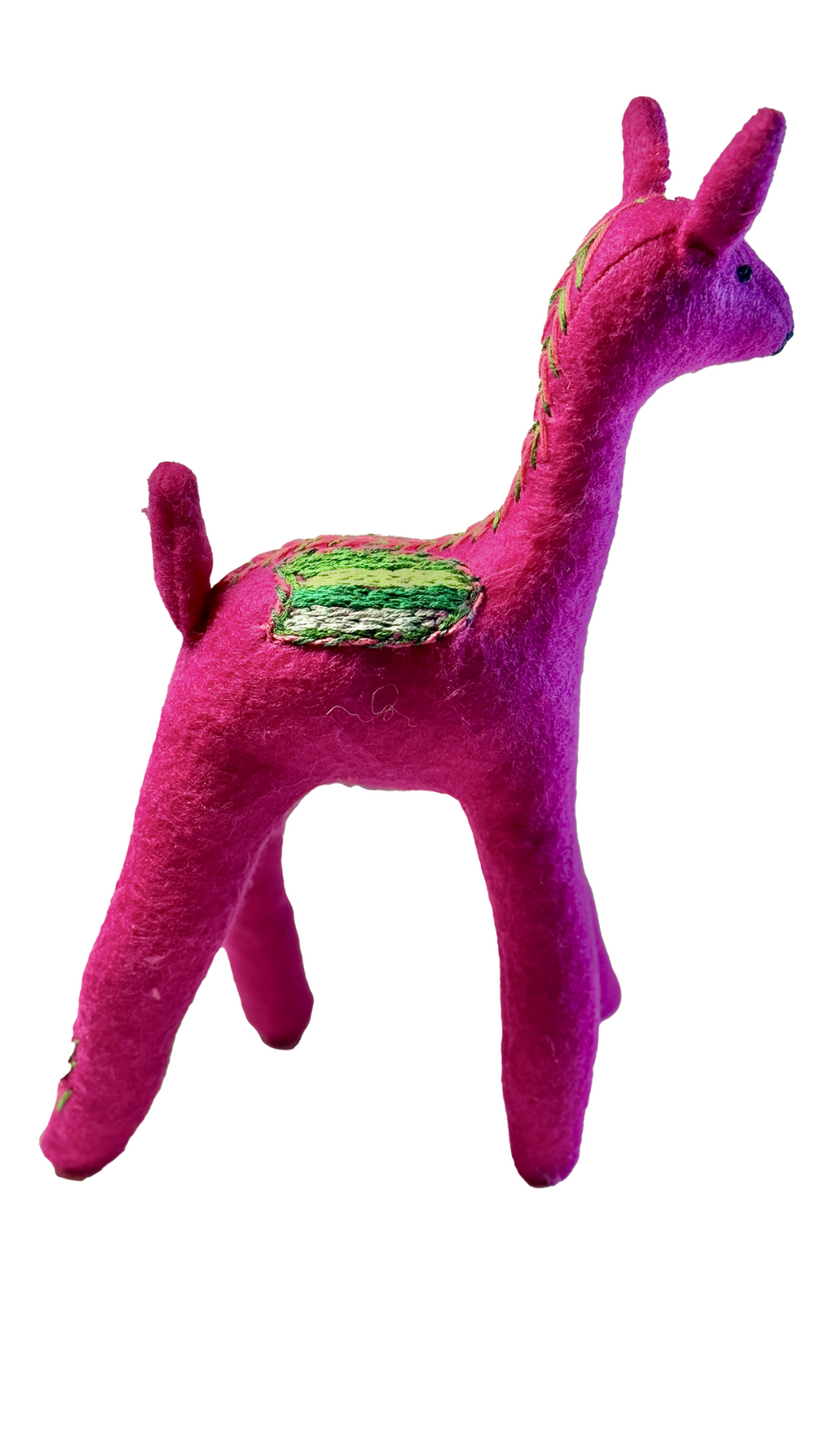 One of Kind Deer Soft Textile Art Plush Home Decor