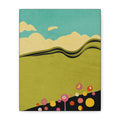 Midwest Modern Abstract Spring Landscape Print - Matte Canvas, Stretched, 1.25" -  home decor, wall art, landscape, spring
