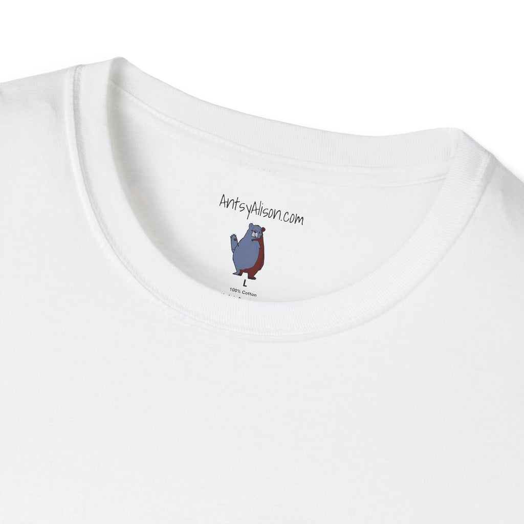 Retro Fish Graphic Art Tee - 100% Cotton T-Shirt