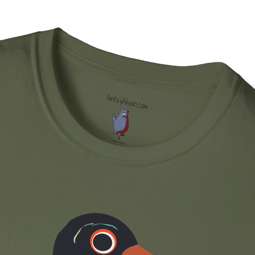 Modern Blackbird  - 100% Cotton T-Shirt