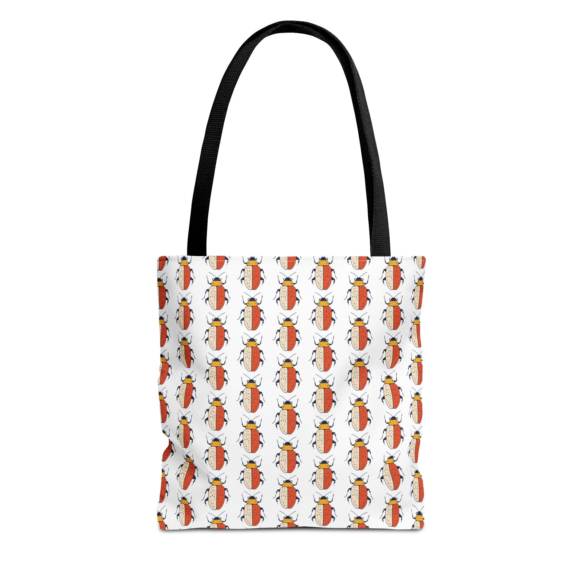Midwest Mod Colorful Beetle Tote Bag, Eco-Friendly Shopping Bag, Beach Tote, Gift for Nature Lovers, Summer Accessory, Lightweight Carryall