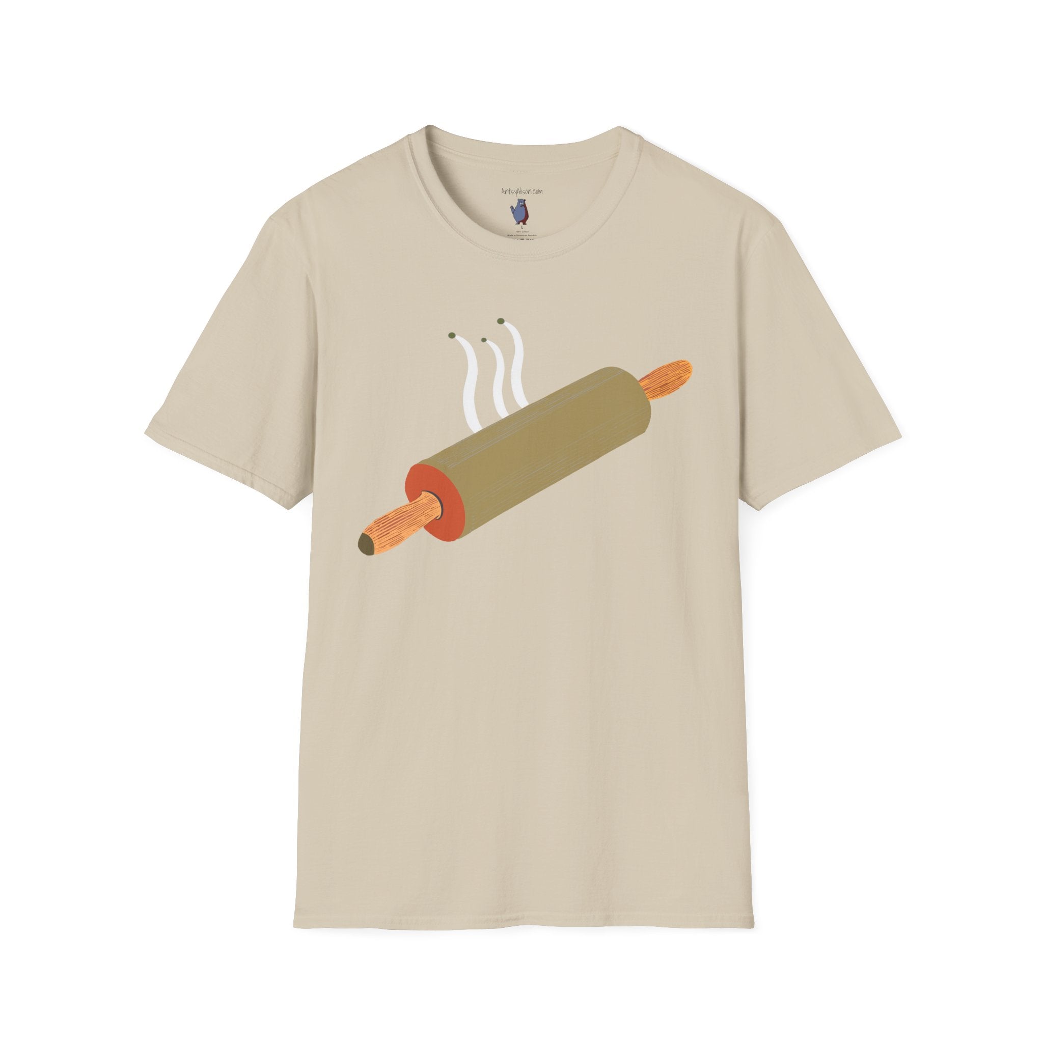 Modern Bakers Rolling Pin - 100% Cotton T-Shirt