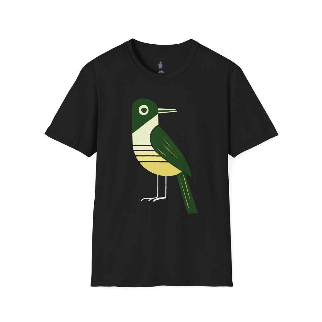 Mr. GreenJeans Bird Graphic Art Tee - 100% Cotton T-Shirt