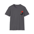 Midwest Modern Pop Icon Red and Orange Caterpillar - 100% Cotton Graphic Tee - animal lovers, insects, bugs, caterpillars, red, orange