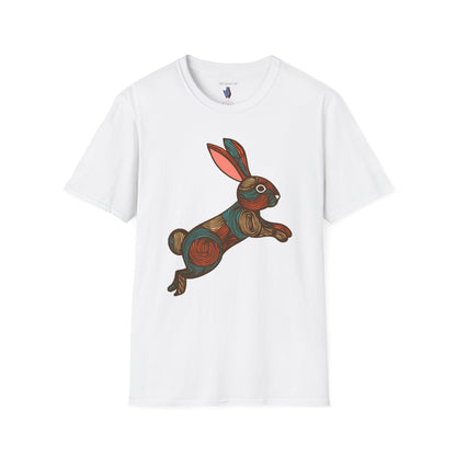 Modern Bunny Rabbit - 100% Cotton T-Shirt