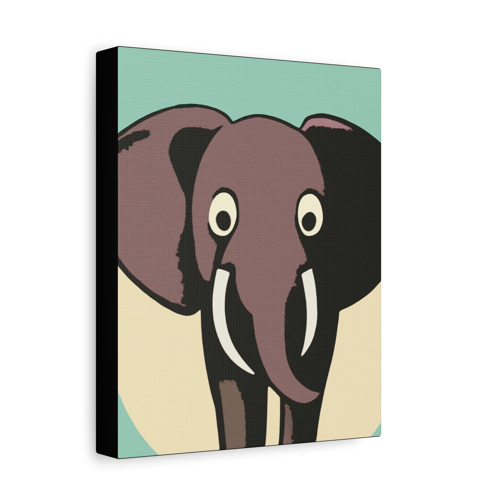 Midwest Modern The OG Elephant Graphic Art Print - Matte Canvas, Stretched, 1.25" - wall art, home decor, elephant, OG, kids decor