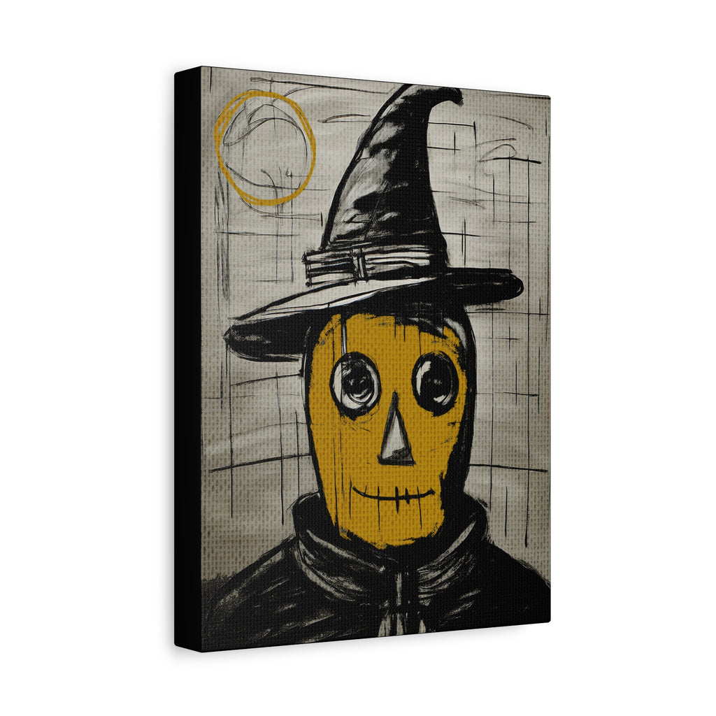 Scarecrow or Witch, You Decide Art Print  - Matte Canvas, Stretched, 1.25"