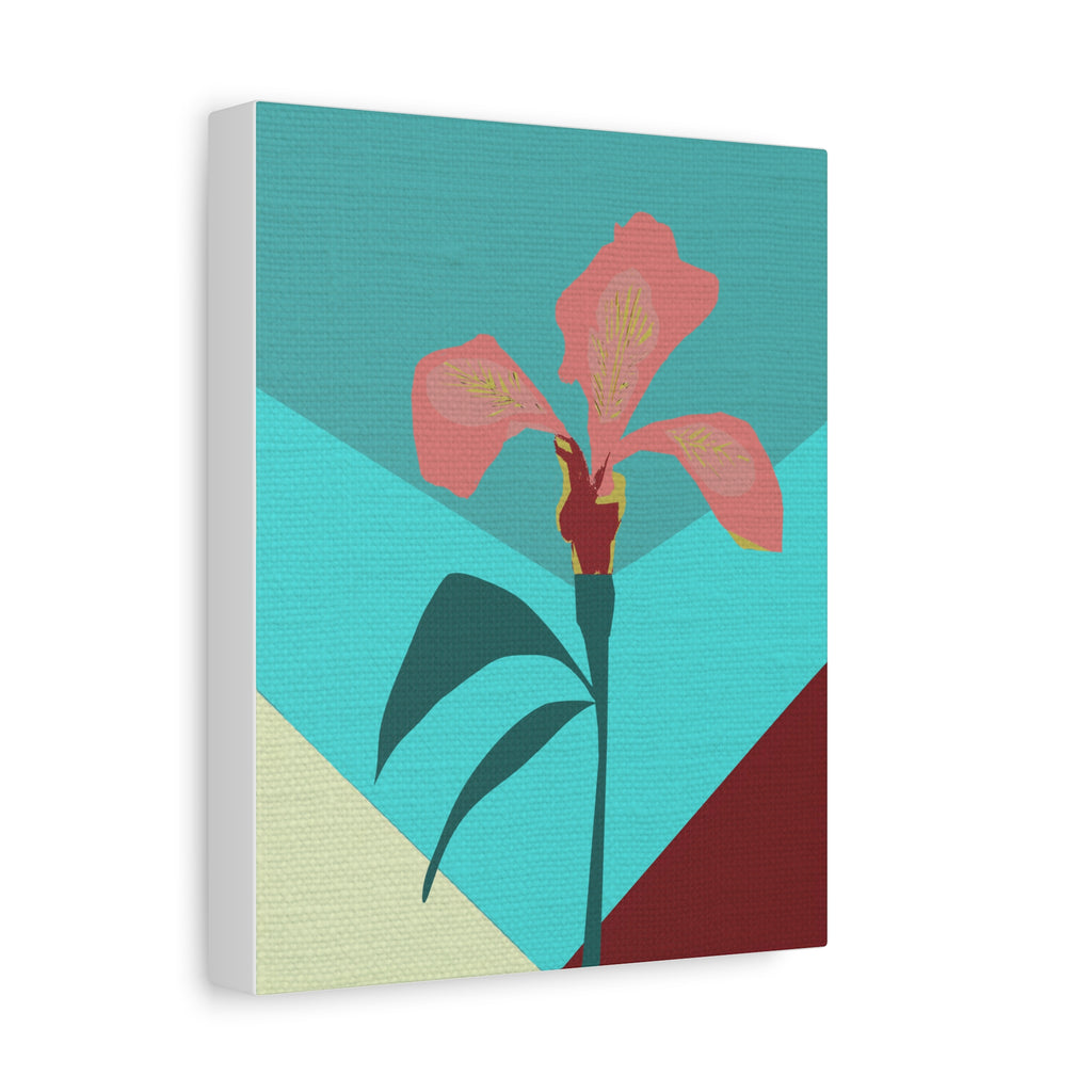 Modern Abstract Iris Love - Matte Canvas, Stretched, 1.25"
