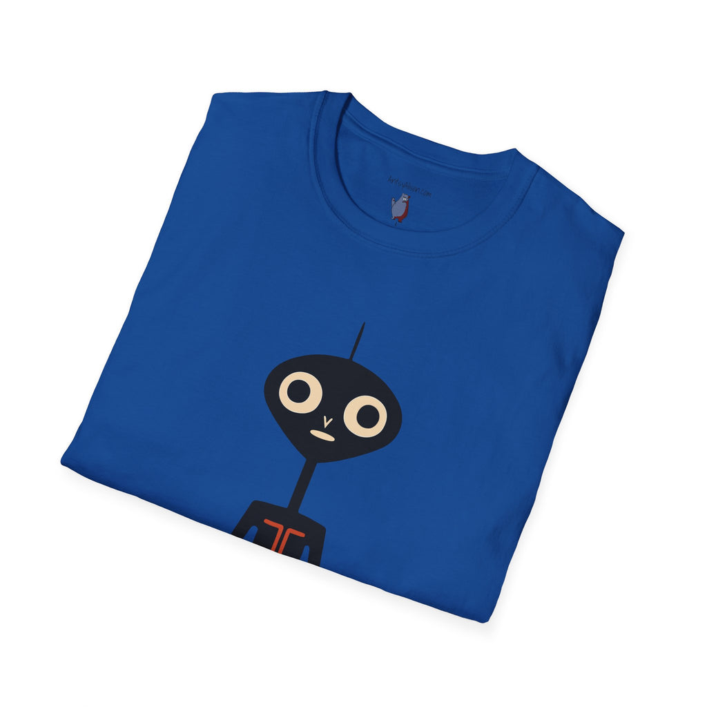 Midwest Modern UAP Alien Number One Graphic Art Tee - 100% Cotton T-Shirt