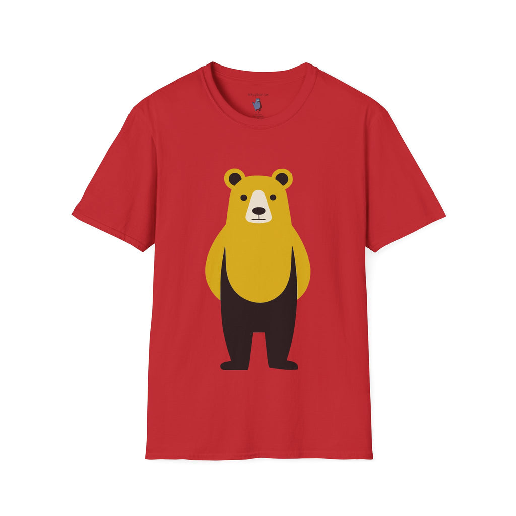 Muscle Bear Graphic Art - 100% Cotton T-Shirt