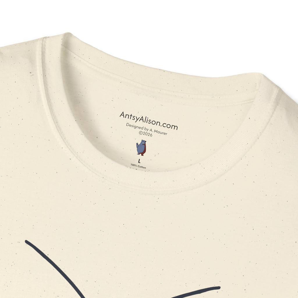Midwest Modern Big Ol' Beetle - Unisex Softstyle T-Shirt