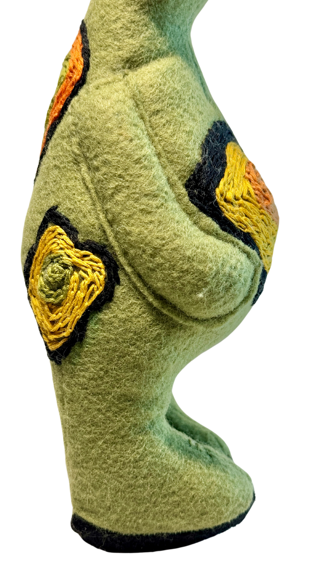 One of a Kind Summertime Ready Plush Art Standing Bear