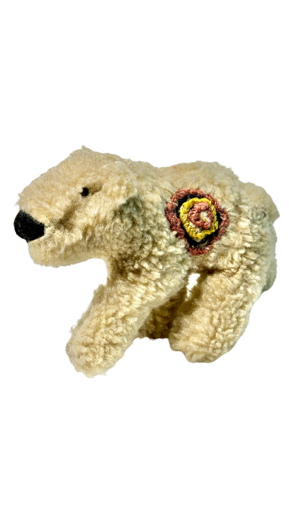 One of a Kind Bear Soft Art Textile Plush Decor