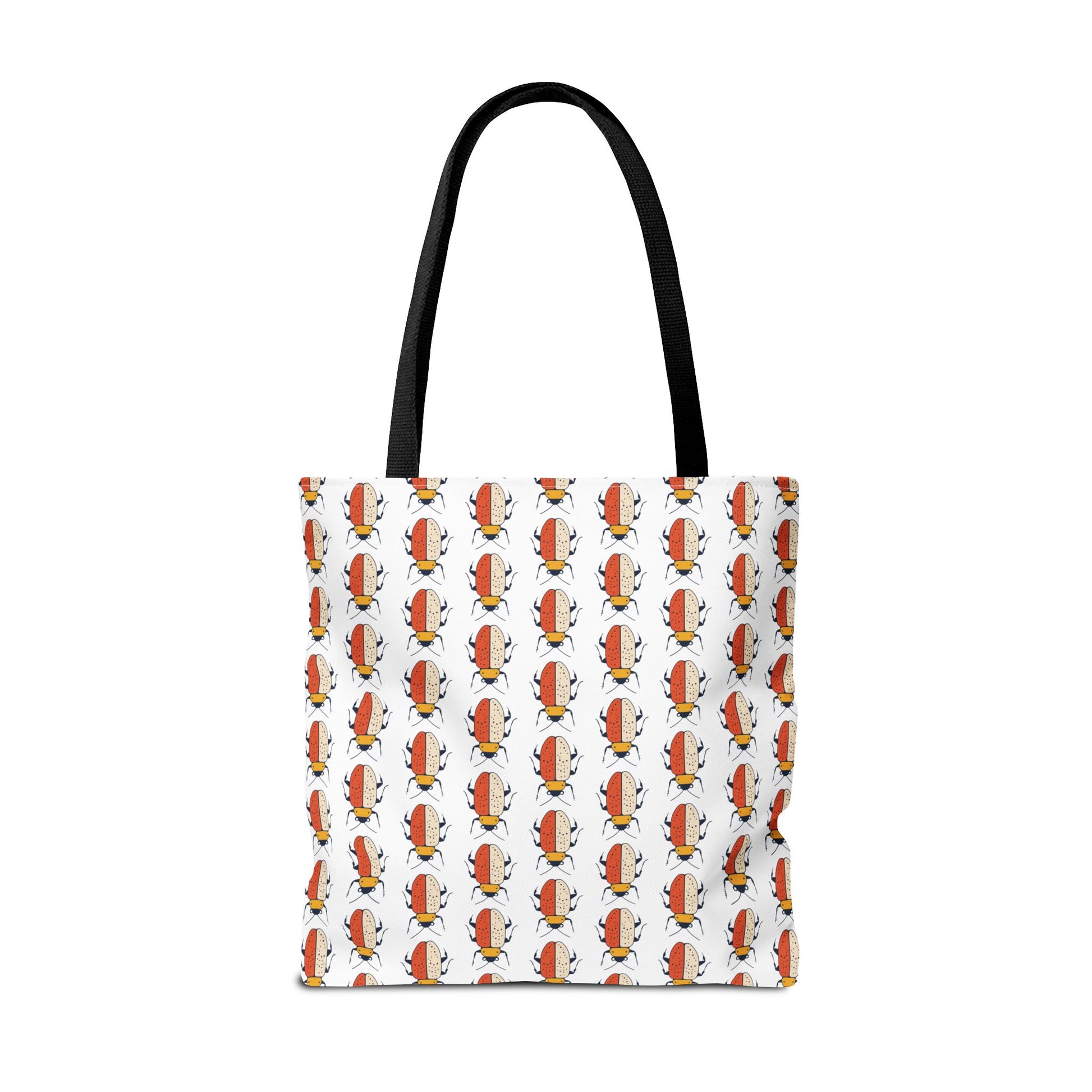 Midwest Mod Colorful Beetle Tote Bag, Eco-Friendly Shopping Bag, Beach Tote, Gift for Nature Lovers, Summer Accessory, Lightweight Carryall
