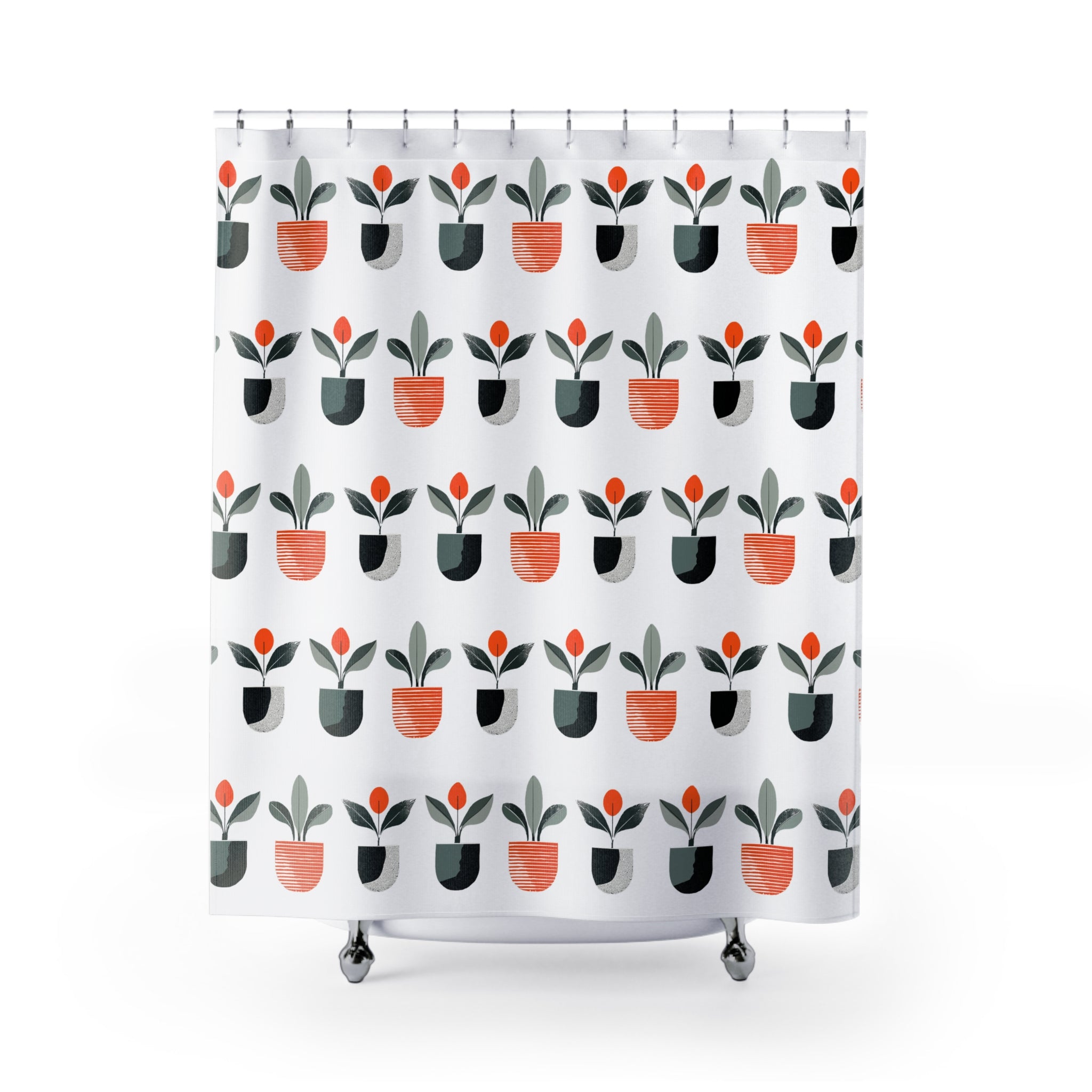Houseplants LOVE Shower Curtain
