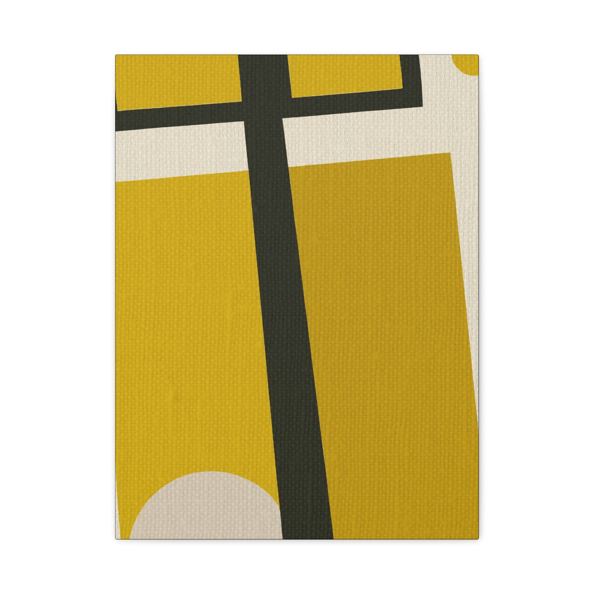 Midwest Modern Abstract Retro Game Sports Board #5 - Matte Canvas, Stretched, 1.25"