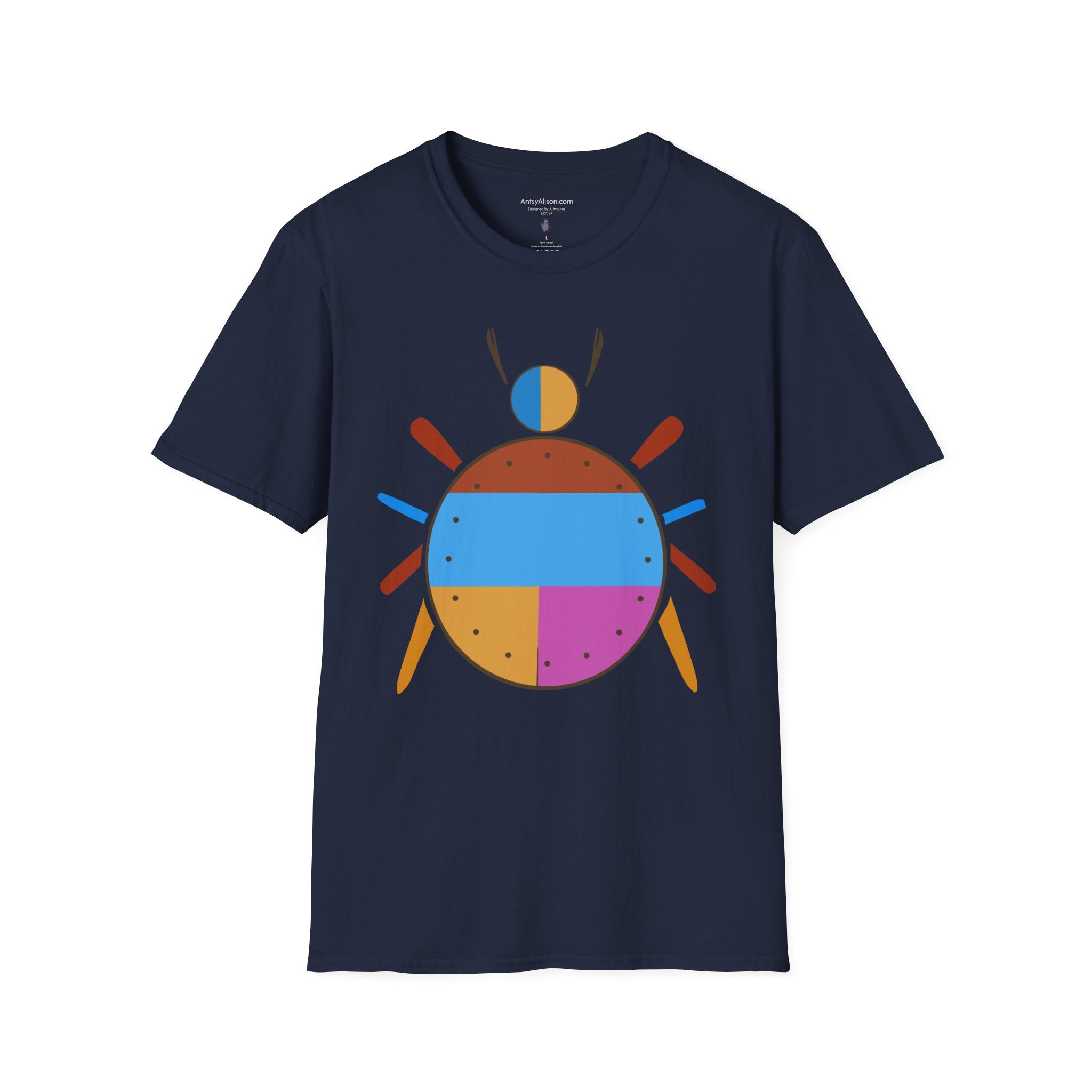 Modern Spider Insect - Unisex Softstyle T-Shirt