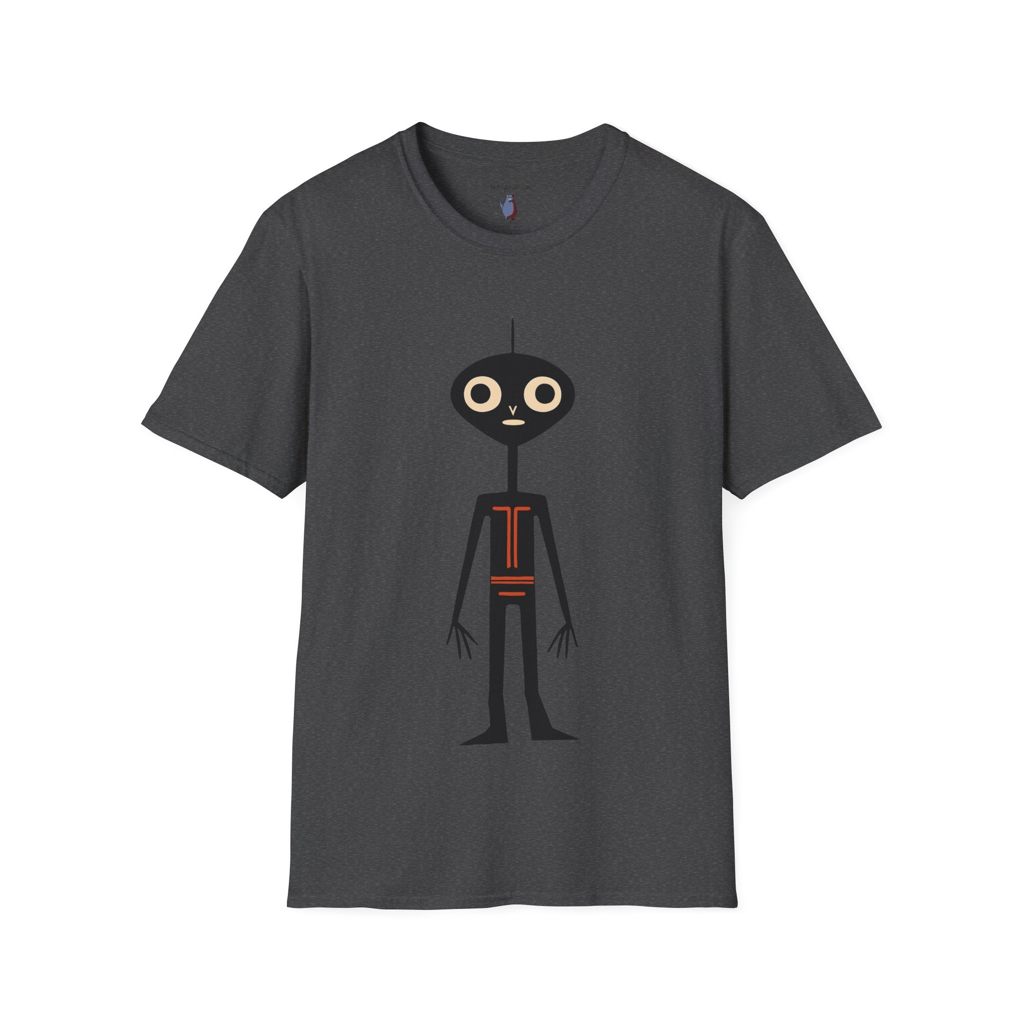 Midwest Modern UAP Alien Number One Graphic Art Tee - 100% Cotton T-Shirt
