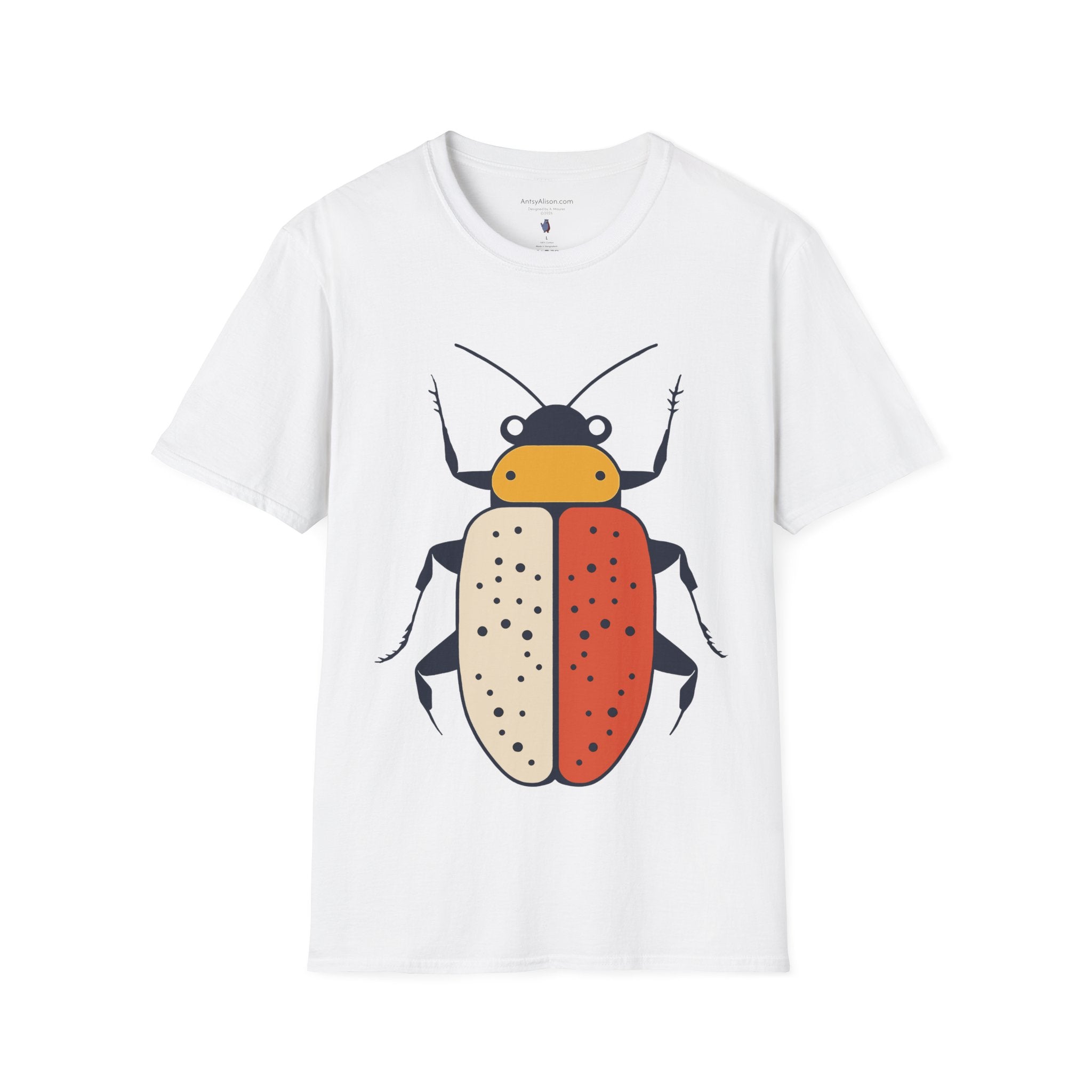 Midwest Modern Big Ol' Beetle - Unisex Softstyle T-Shirt