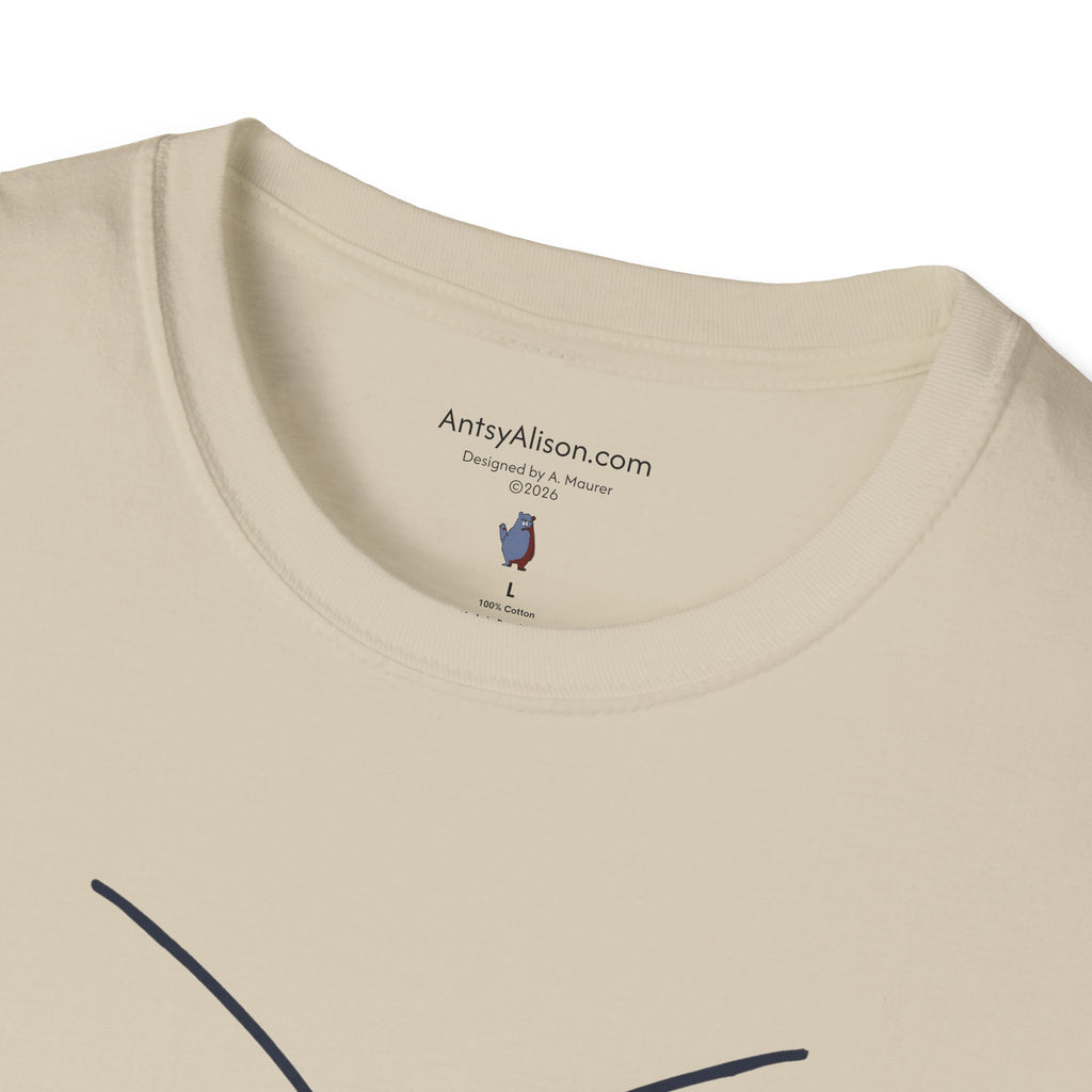 Midwest Modern Big Ol' Beetle - Unisex Softstyle T-Shirt