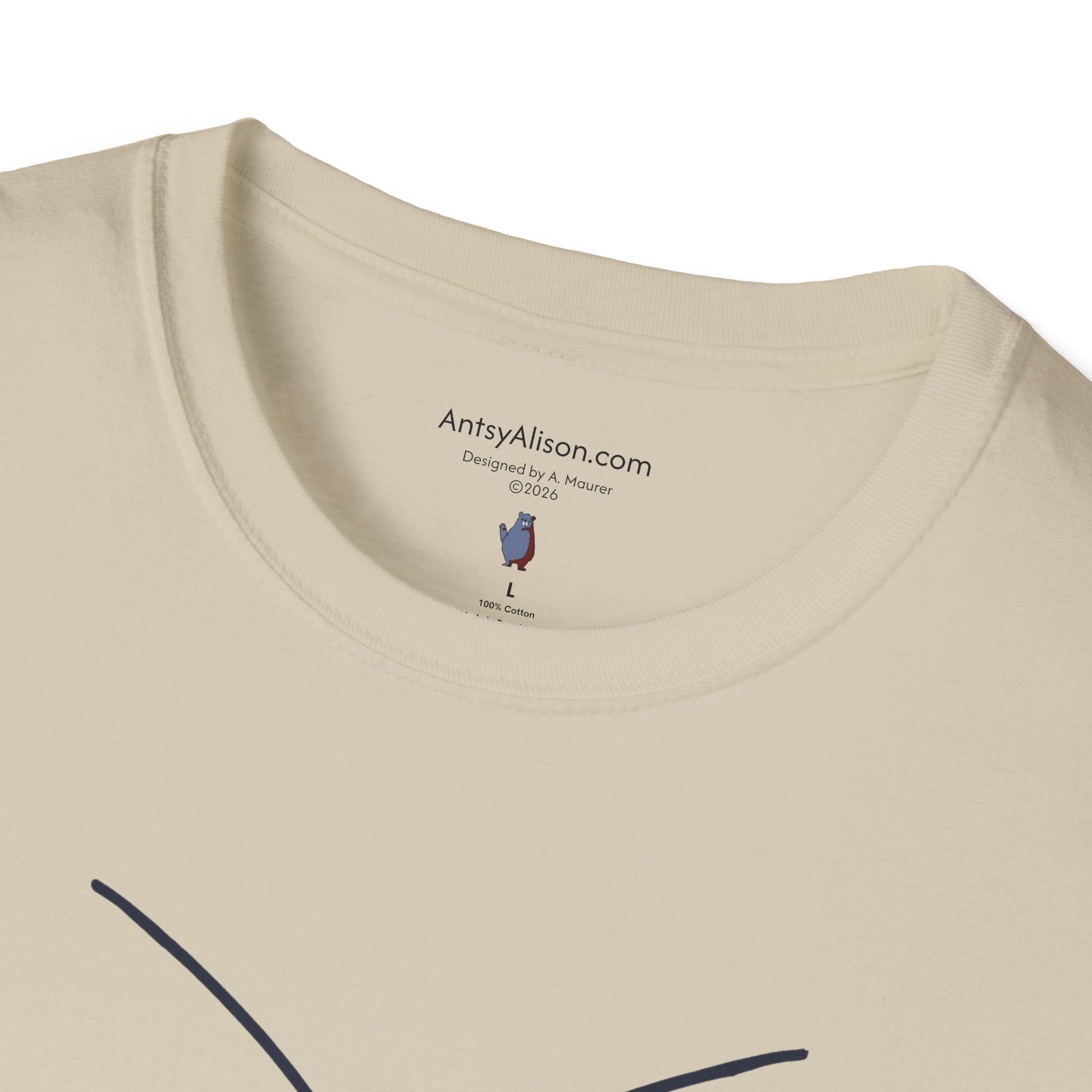 Midwest Modern Big Ol' Beetle - Unisex Softstyle T-Shirt