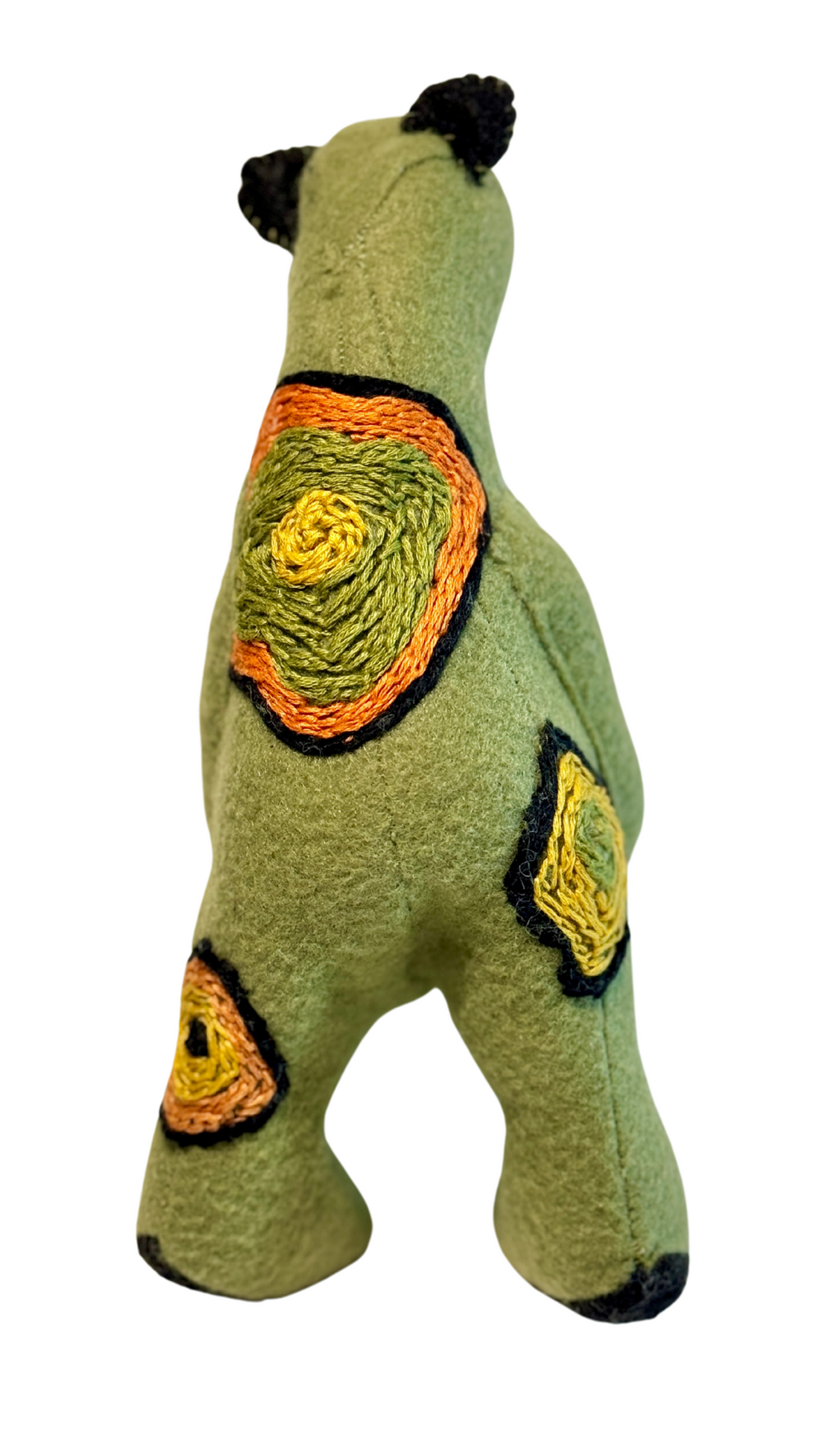 One of a Kind Summertime Ready Plush Art Standing Bear