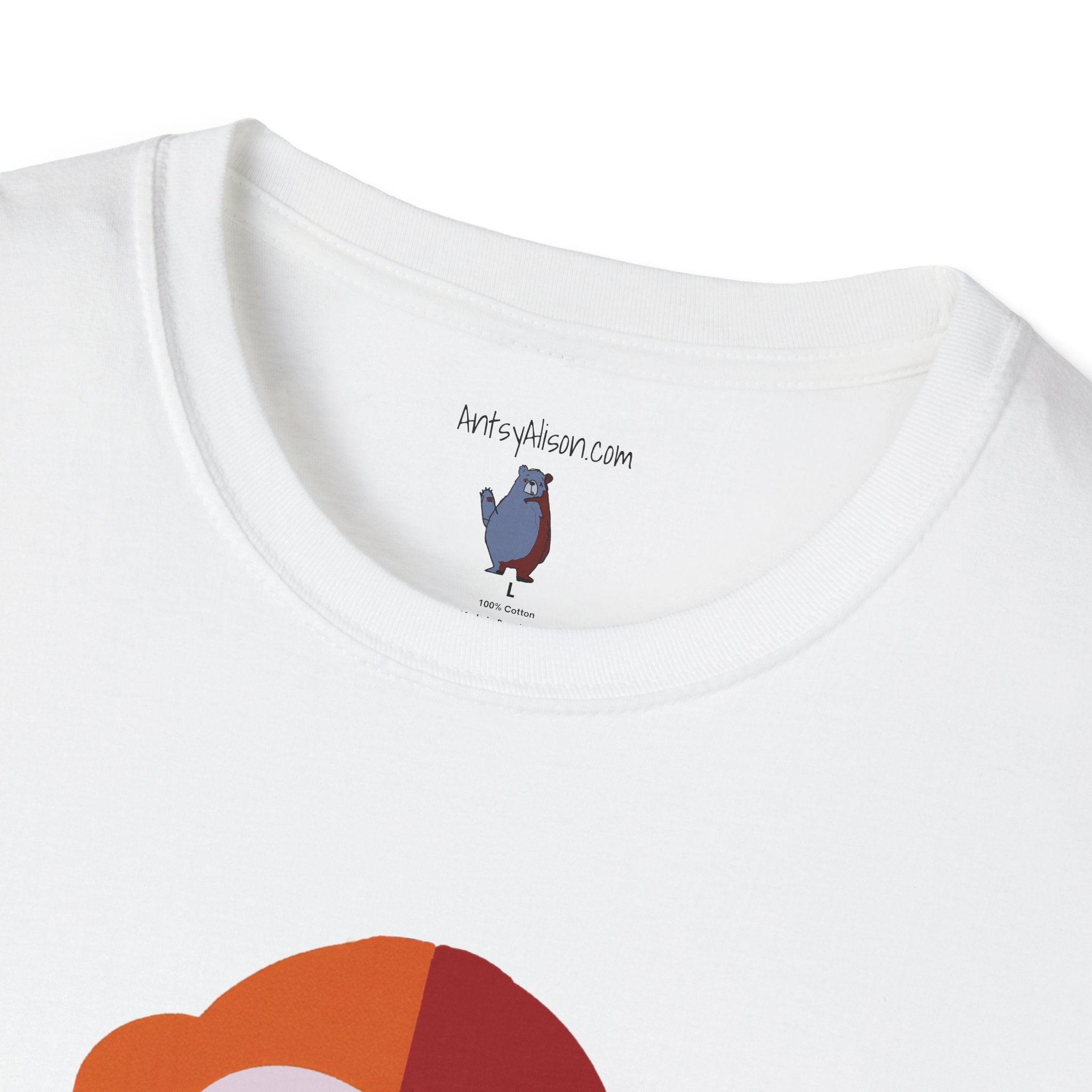 Modern Monkey Graphic Tee – Bold Minimalist Design on 100% Cotton