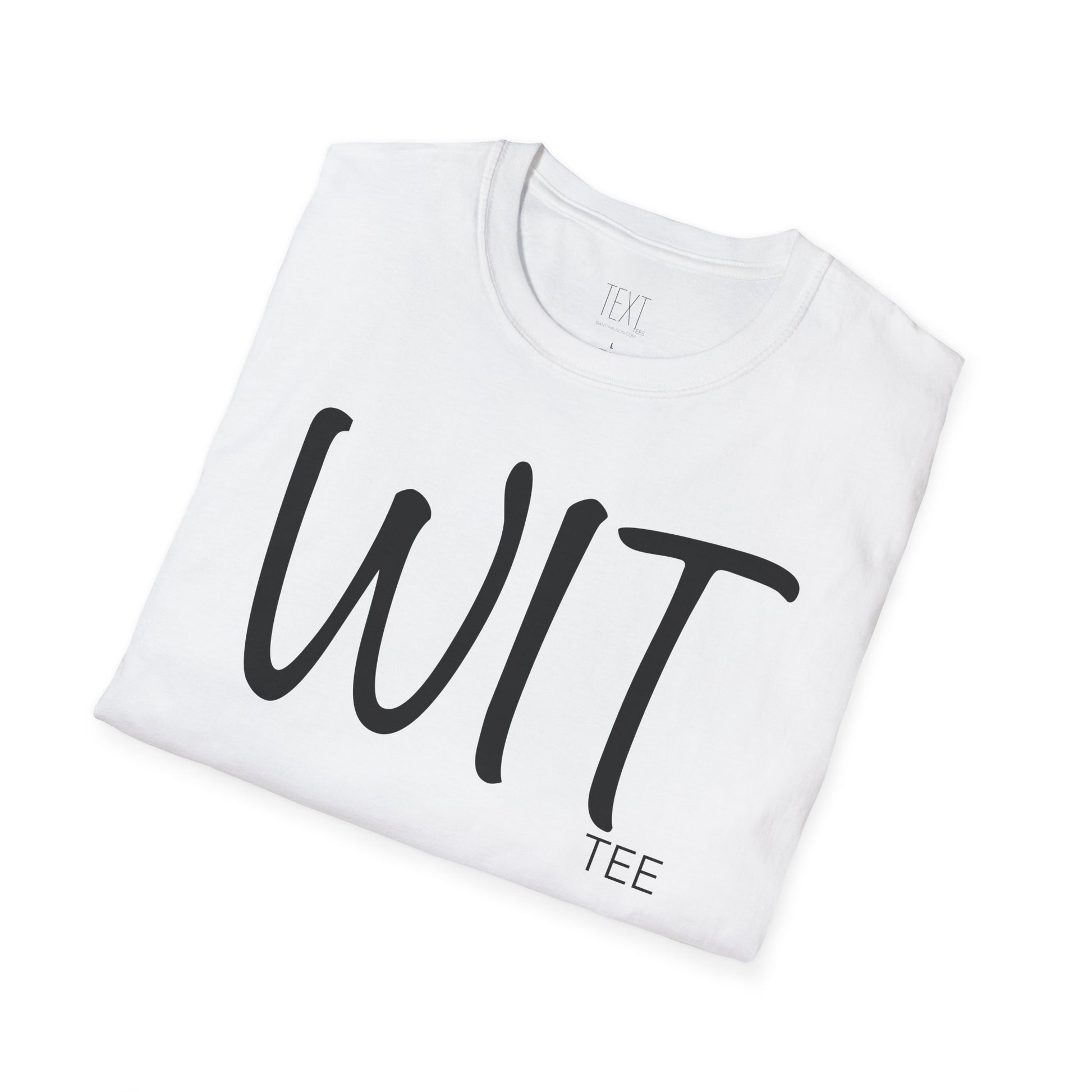 WIT Tee - Witty Unisex Softstyle T-Shirt 100% Cotton