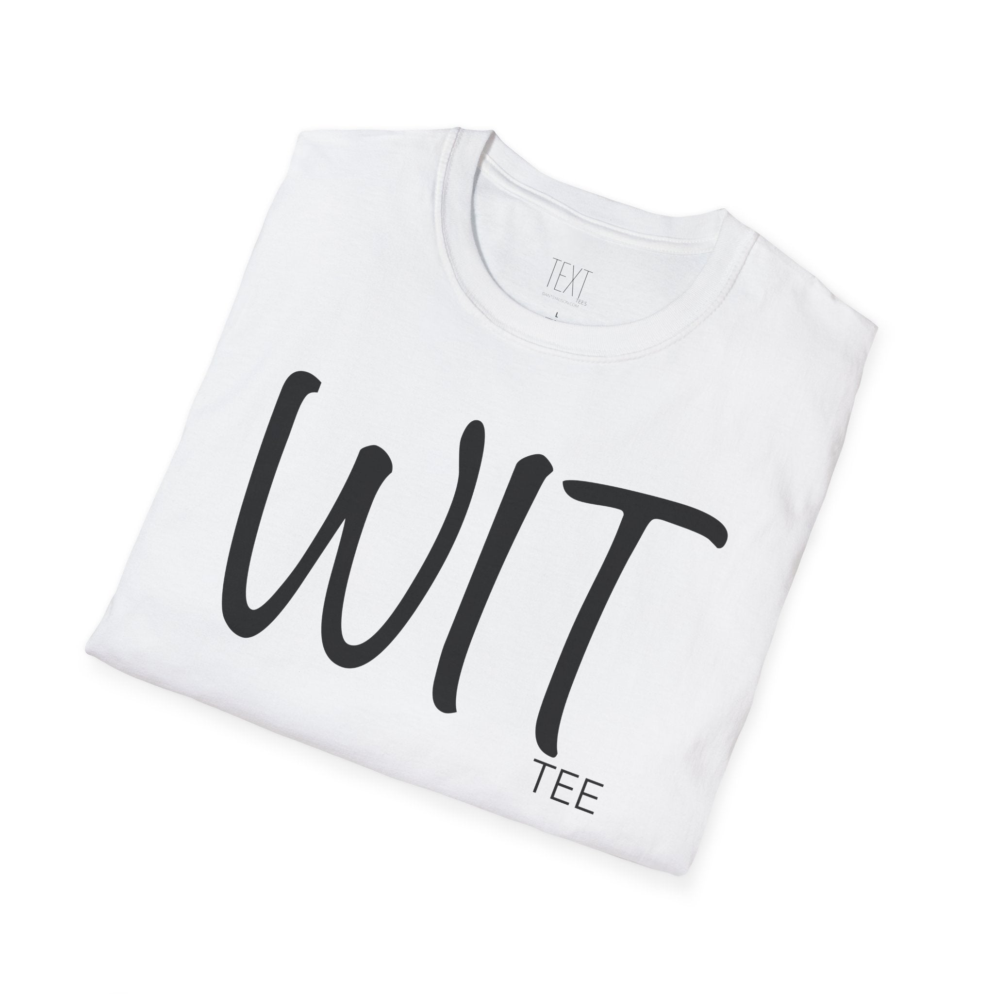 WIT Tee - Witty Unisex Softstyle T-Shirt 100% Cotton