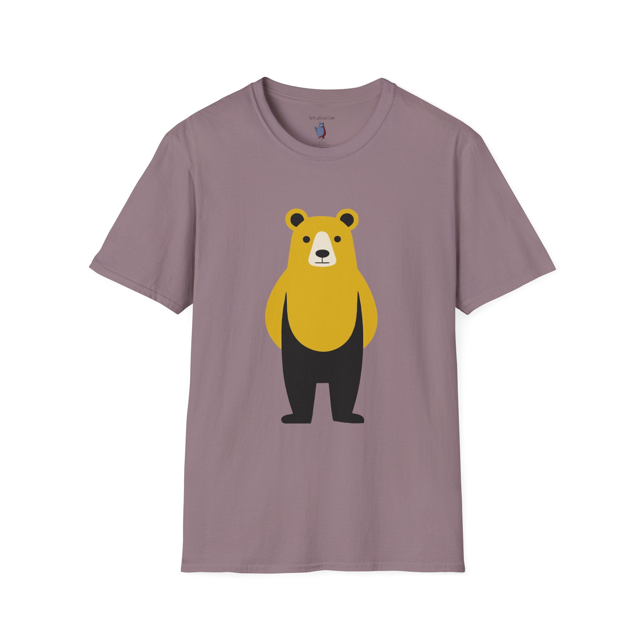 Muscle Bear Graphic Art - 100% Cotton T-Shirt
