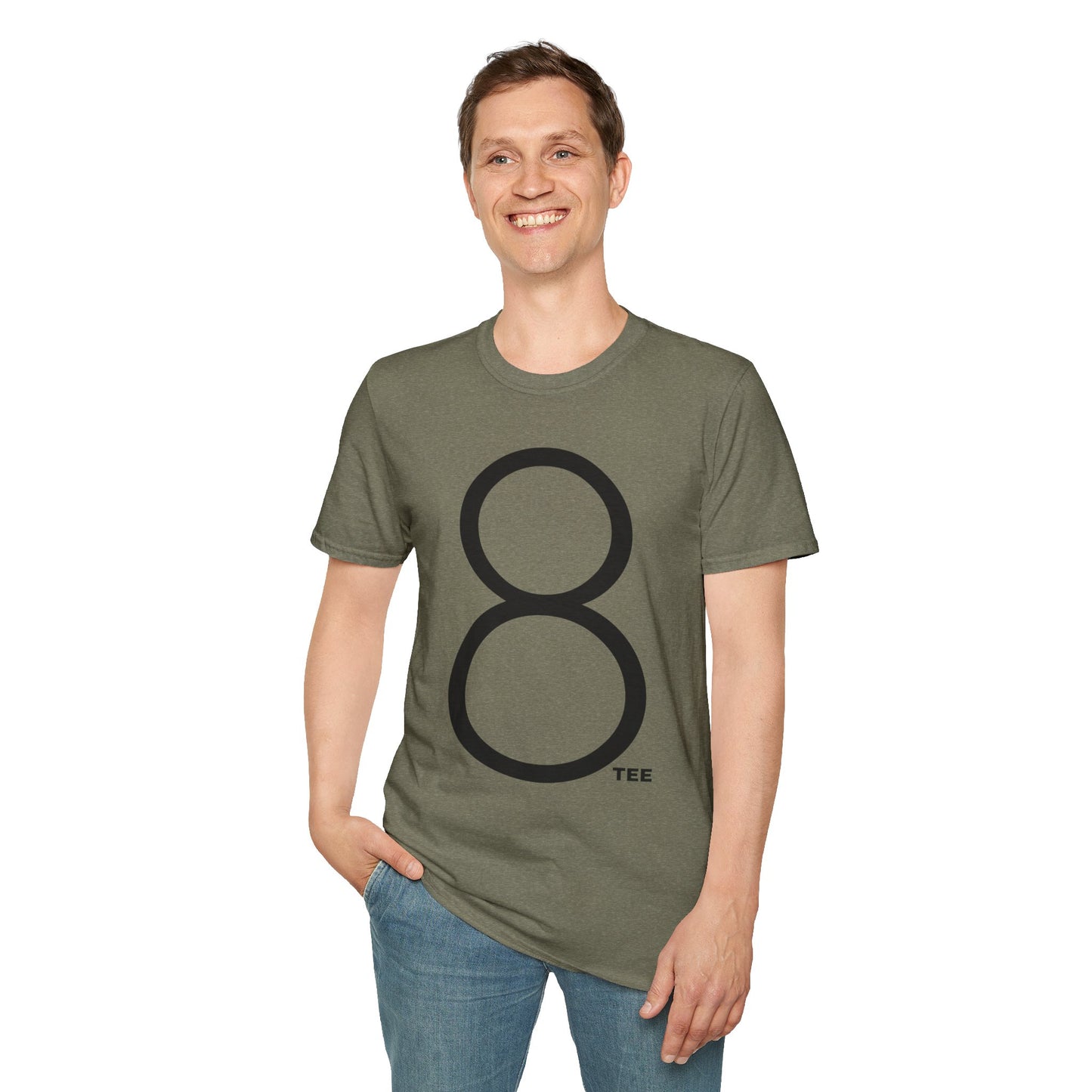 EIGHT Tee - Eighty Unisex Softstyle T-Shirt