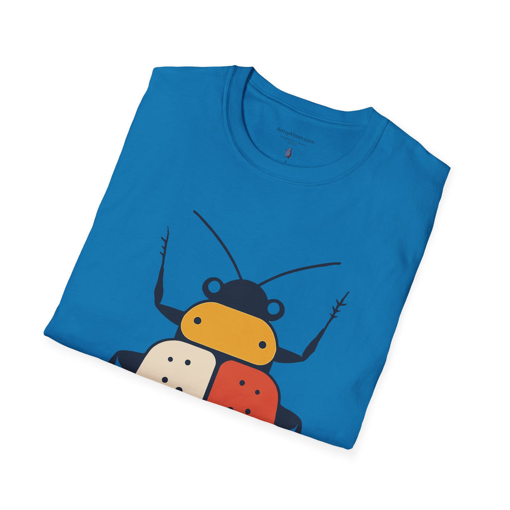 Midwest Modern Big Ol' Beetle - Unisex Softstyle T-Shirt