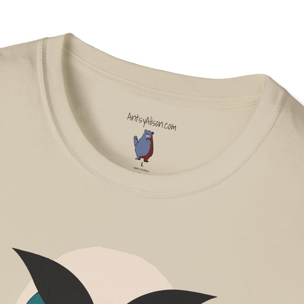 Schoolhouse Owl Graphic Art - 100% Cotton T-Shirt