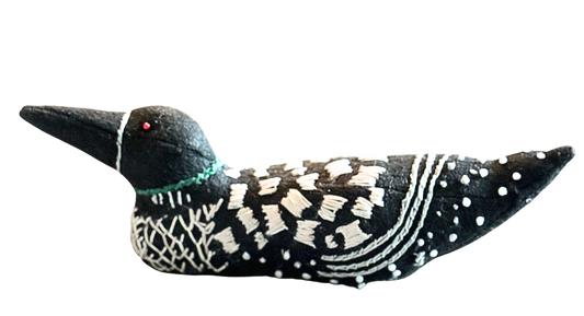 One of a Kind Soft Art Sculpture Loon Duck Decoy