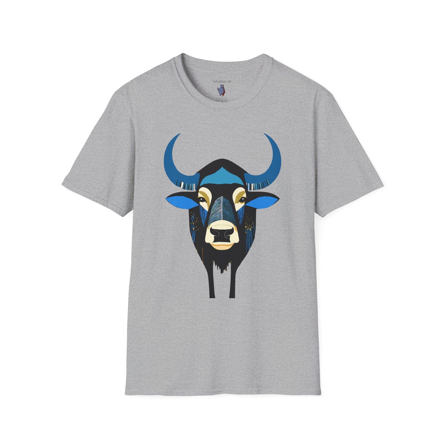 Modern Bison Buffalo - 100% Cotton T-Shirt