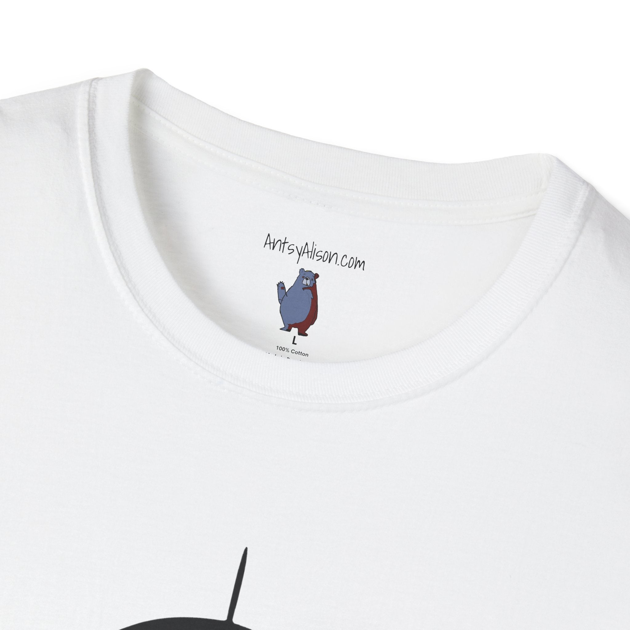 Midwest Modern UAP Alien Number One Graphic Art Tee - 100% Cotton T-Shirt