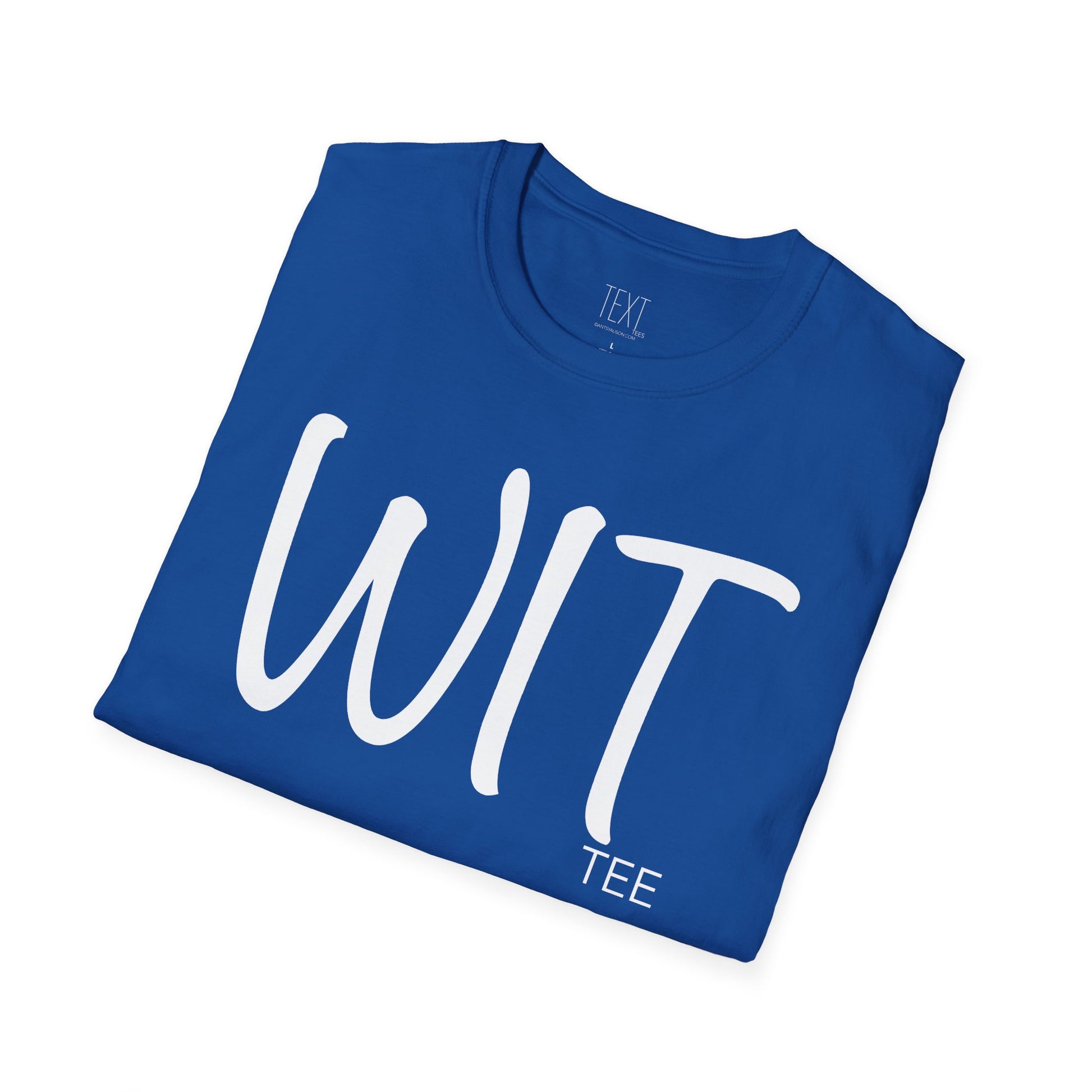 WIT Tee - Witty Unisex Softstyle T-Shirt 100% Cotton