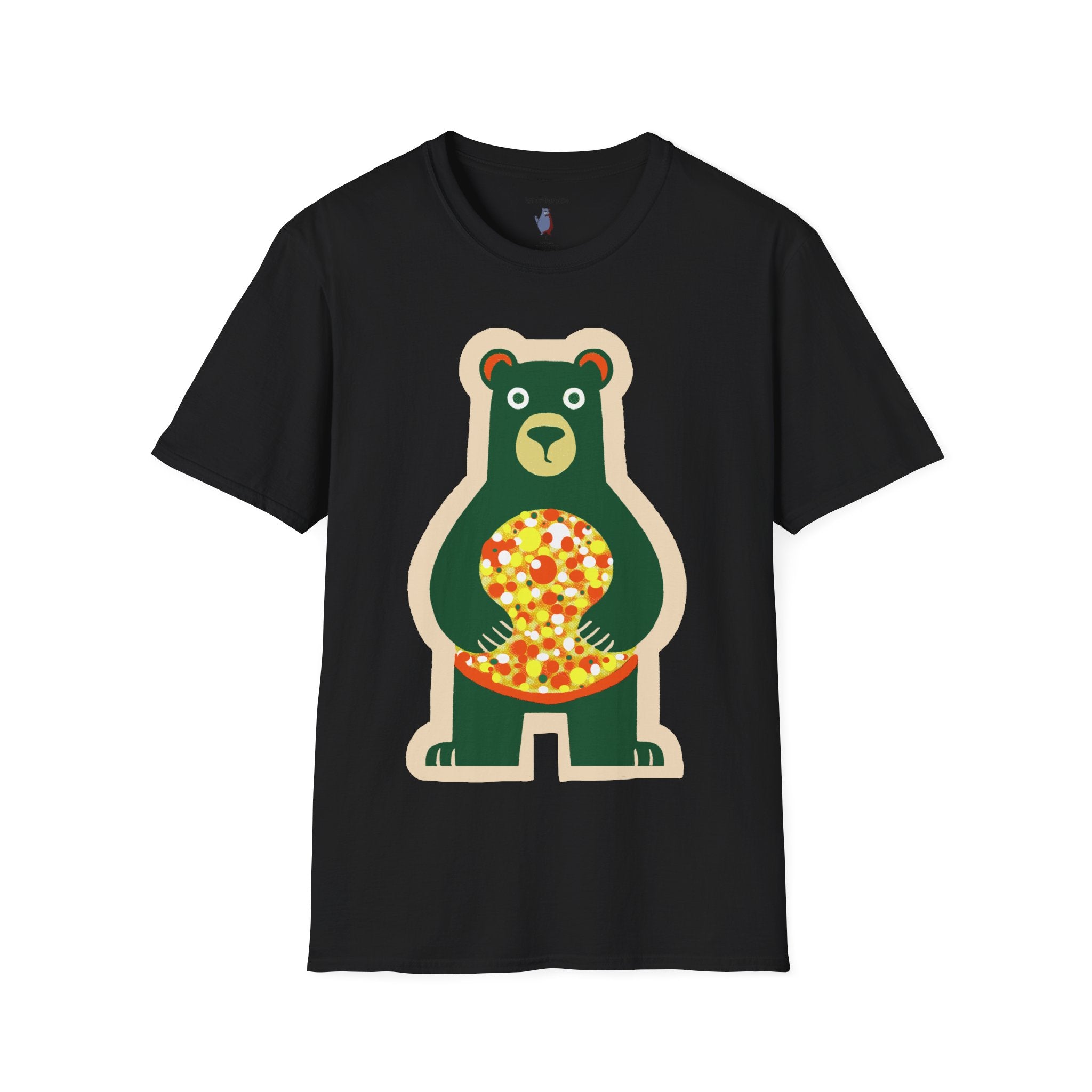 Mod Gumball Bear Graphic Art Tee - 100% Cotton T-Shirt