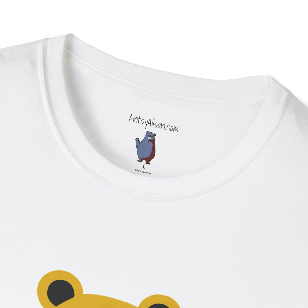 Muscle Bear Graphic Art - 100% Cotton T-Shirt