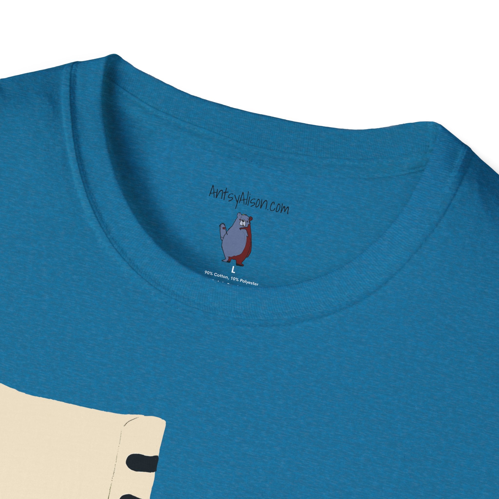 Roller Skates and Pom Poms Graphic Art - 100% Cotton T-Shirt