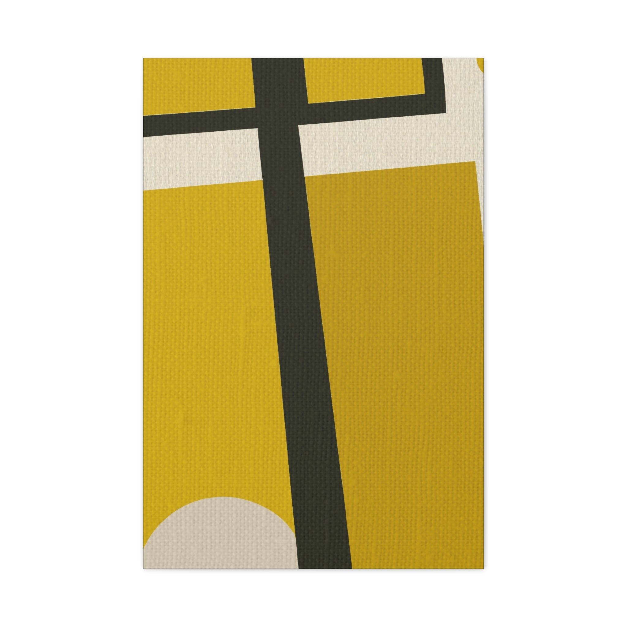 Midwest Modern Abstract Retro Game Sports Board #5 - Matte Canvas, Stretched, 1.25"