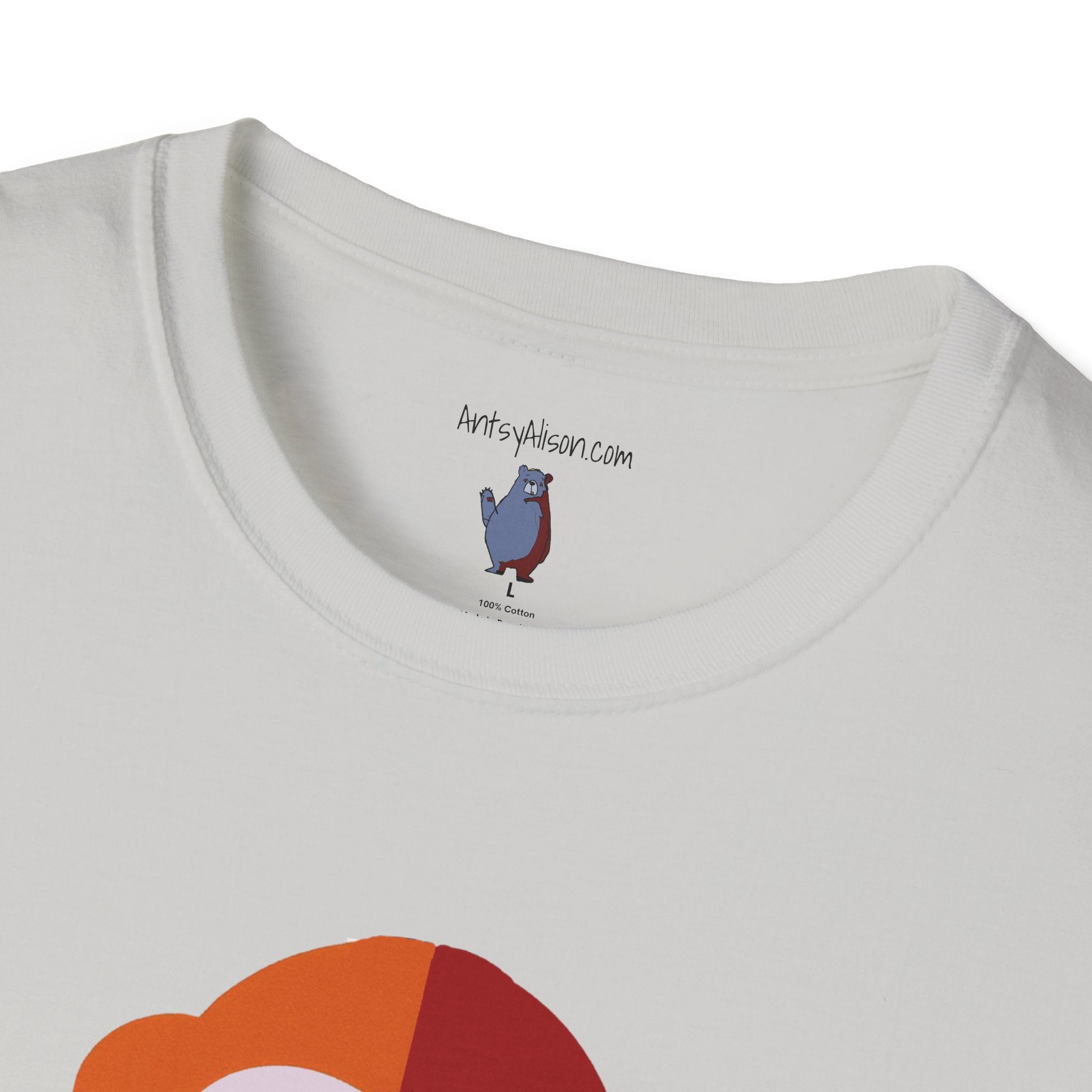 Modern Monkey Graphic Tee – Bold Minimalist Design on 100% Cotton